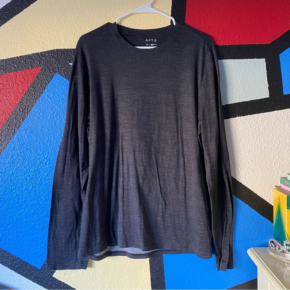 Apt. 9 long sleeve black shirt